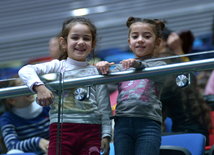 Bədii gimnastika üzrə 22-ci Azərbaycan Birinciliyi və Bölgələrarası Kubok yarışları. Bakı, Azərbaycan, 17 dekabr 2015